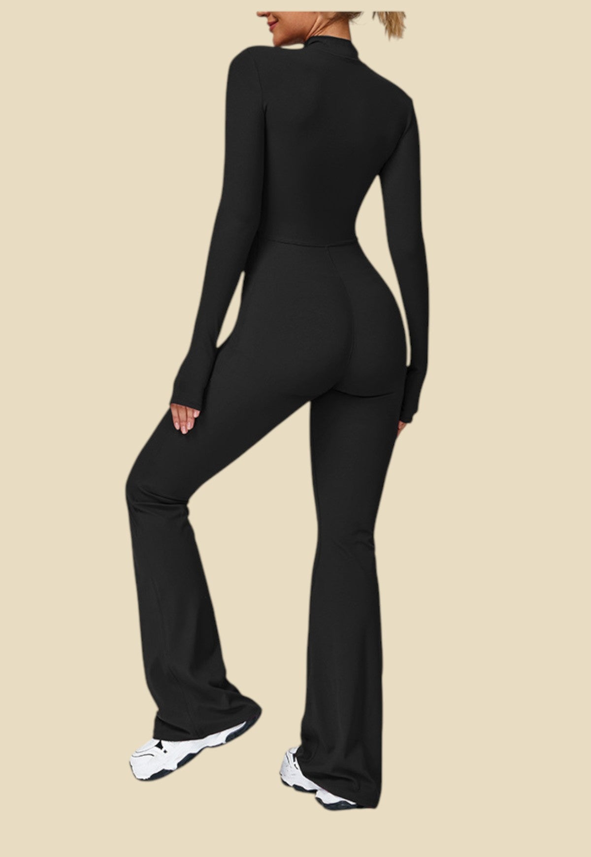 Alexa Full body Black Onesie