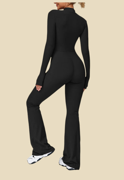 Alexa Full body Black Onesie